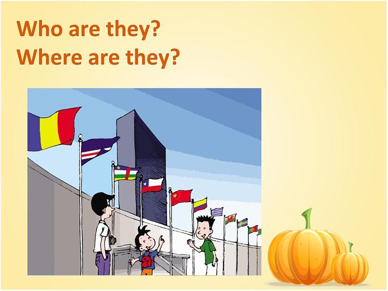 外研版(一起)六上Module 9《Unit 1 Do you want to visit the UN building》ppt课件2第5页
