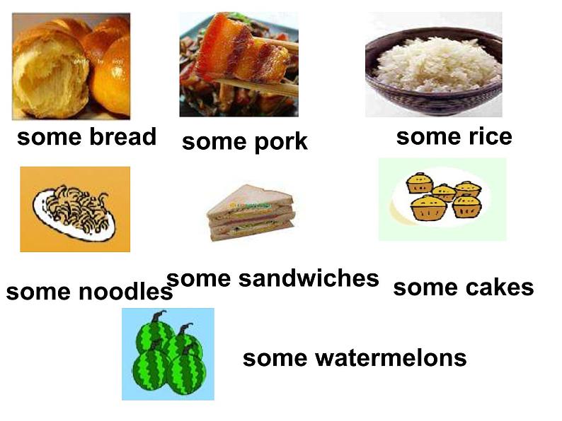 外研版一起小学英语六下《Module 1Unit 1 I want a hot dog,please.》PPT课件 (3)07