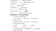 小学英语人教版PEP（2024）六年级上册Recycle 2优秀第三课时课堂检测