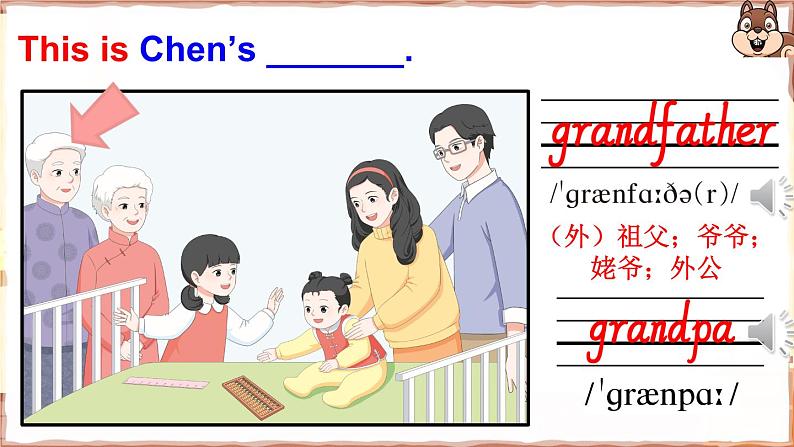 人教版PEP(2024)三年级英语上册Unit 2 A 第1课时Let’s talk, Let’s learn, Sing and play & Listen and do教学课件第6页