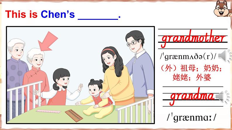 人教版PEP(2024)三年级英语上册Unit 2 A 第1课时Let’s talk, Let’s learn, Sing and play & Listen and do教学课件第7页