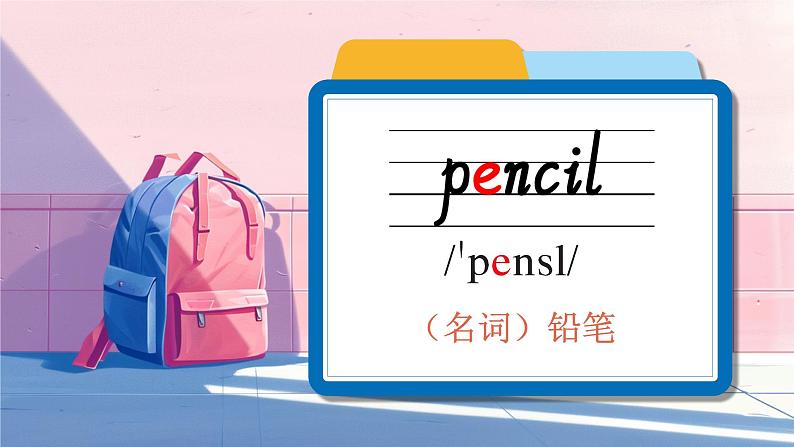 Unit 2 My school things 词汇(课件)-2024-2025学年外研版(三起)(2024)英语三年级上册第6页