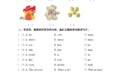 小学英语Unit 1 Goldilocks and the three bears同步测试题
