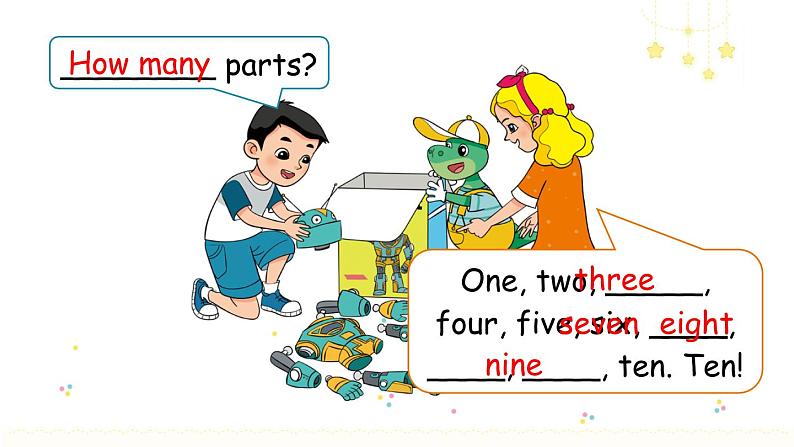 Unit 5 About me Lesson 2 Look at my face(课件+素材)-2024-2025学年冀教版(三起)(2024)英语三年级上册05