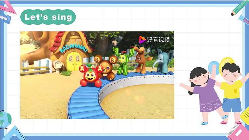 一年級(jí)英語上學(xué)期（人教PEP版2024） Unit 3 Look,listen and learn Lesson 4 課件第4頁