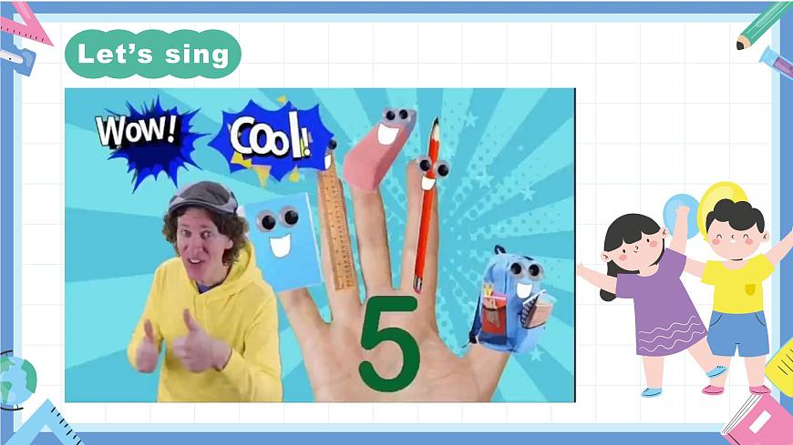 一年級(jí)英語(yǔ)上學(xué)期（人教PEP版2024） Unit 4 Ready for school Lesson 1 課件第4頁(yè)