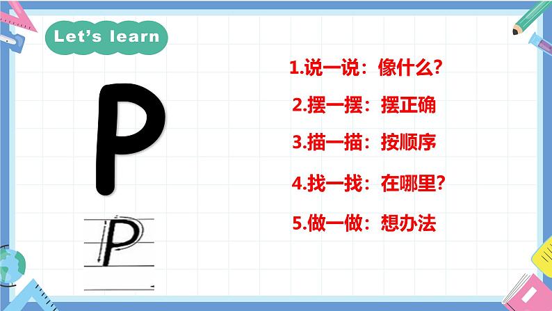 一年级英语上学期(人教PEP版2024) Unit 5 People around me Lesson 1 课件第5页