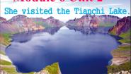 小学英语外研版（三起）2024五年级下册Unit 2 She visited the Tianchi Lake.授课免费ppt课件