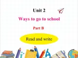课件 U2-B Read and write