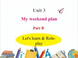 课件 U3-B Let's learn & Role-play