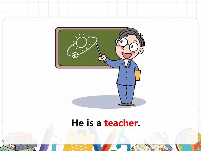 U5-A Let's learn & Listen, match and say第4页