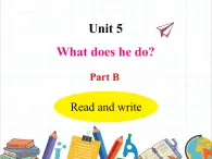 课件 U5-B Read and write