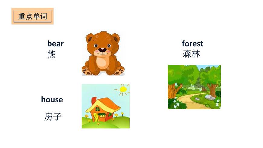 五年級上冊英語課件－Unit 1 Goldilocks and the three bears第4頁