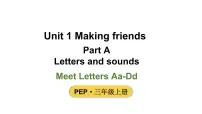 英语人教版PEP（2024）Unit1 Making friends教学ppt课件