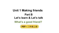 小学Unit1 Making friends教学课件ppt