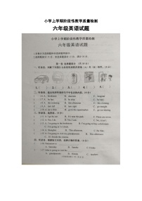 山东省菏泽市郓城县2024-2025学年六年级上学期11月期中英语试题
