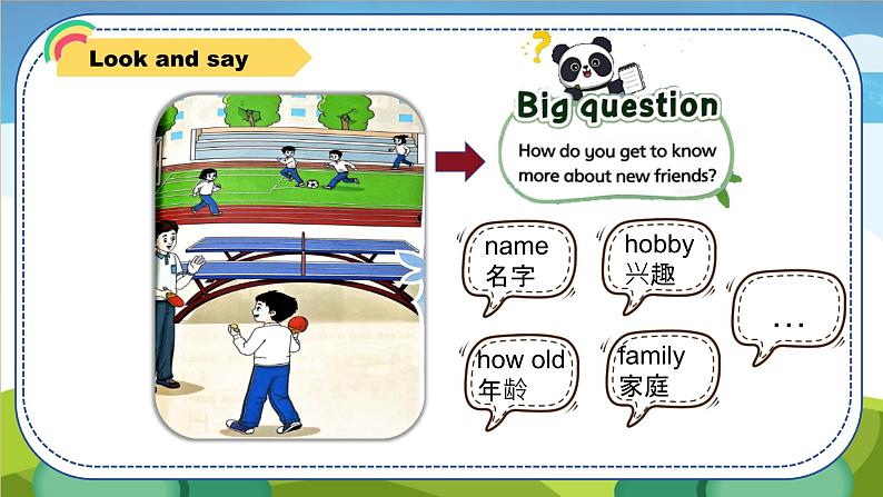 三上英语译林新版Unit 3 Are you Su Hai?Lead in Cartoon time教学课件第7页