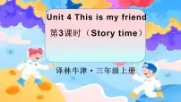 小学英语译林版(三起)(2024)三年级上册(2024)Unit 4 This is my friend图文课件ppt