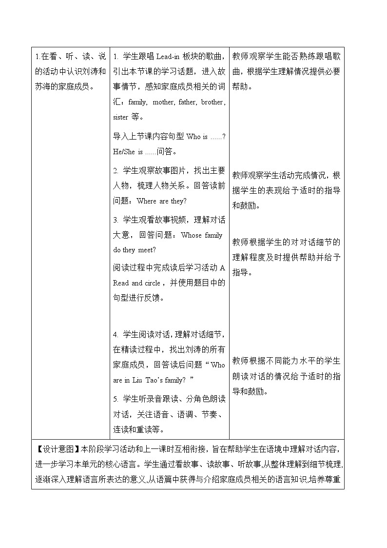 Unit5 第2课时(教学设计)Story time第3页