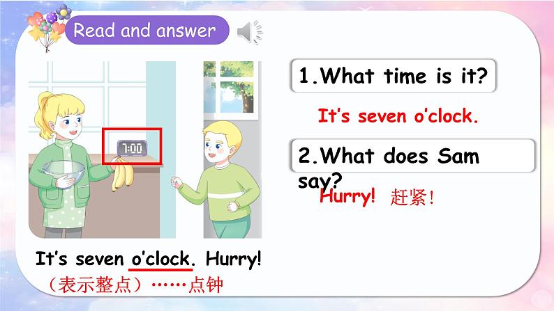 2024新人教版PEP小学英语三年级上册 Unit6 Part B Start to read & C project课件(内嵌音视频)第8页
