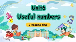 2024新人教版PEP小学英语三年级上册 Unit6 Part C Reading time课件(内嵌音视频）