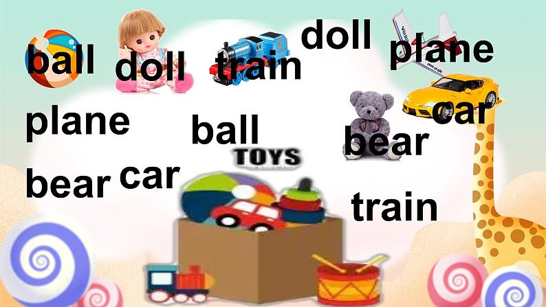 新起点人教版一年级下册英语Unit3 Toys lesson 2课件第3页