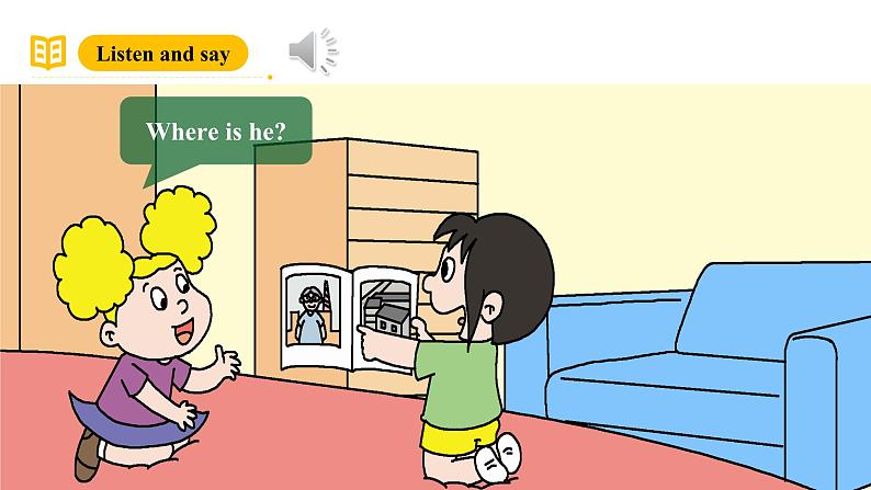 外研版(三起)英语四下 Module 6 Unit 2《Were you at home yesterday?》课件+单元教案+音视频06