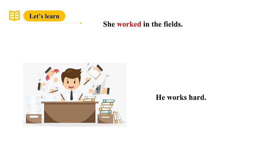 外研版（三起）英語五下 Module 1 Unit 2《She didn't have a television》課件第8頁