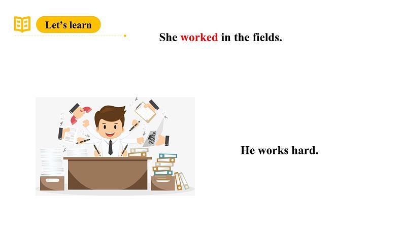 外研版(三起)英语五下 Module 1 Unit 2《She didn't have a television》课件第8页