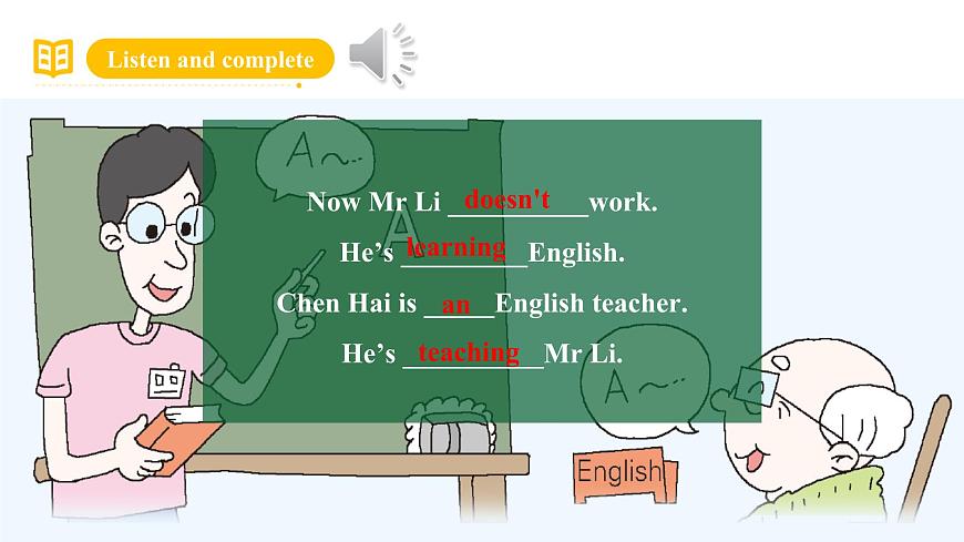 外研版（三起）英語五下 Module 2 Unit 2《 Mr Li was a teacher》課件44張第6頁