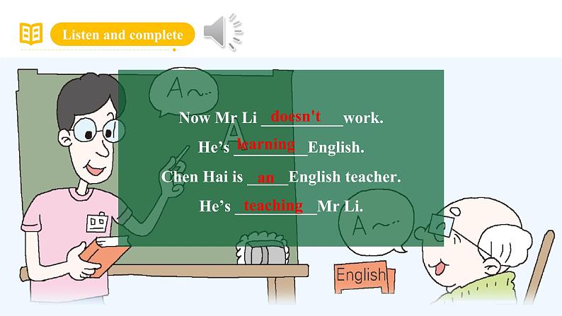 外研版(三起)英语五下 Module 2 Unit 2《 Mr Li was a teacher》课件+单元教案+音视频06