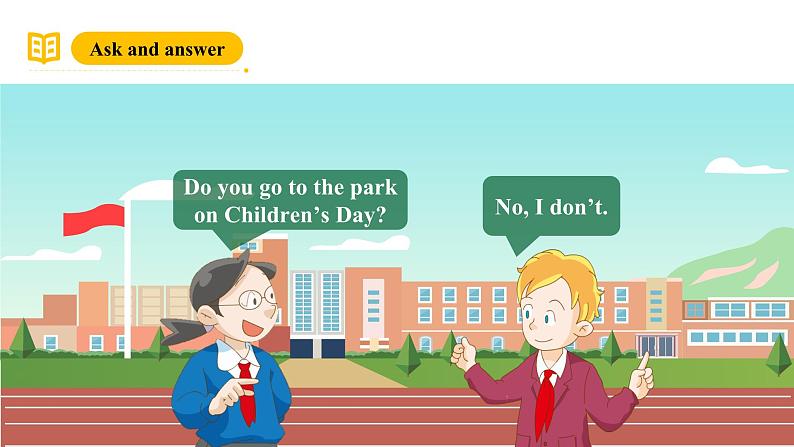 沪教牛津版(六三制一起)四下 Module 4 Unit 11《Children's Dayl》Period 2 课件第7页