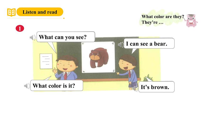 滬教牛津版(六三制一起)二下 Module 1 Unit 1《What can you see》Period 2 課件第5頁(yè)
