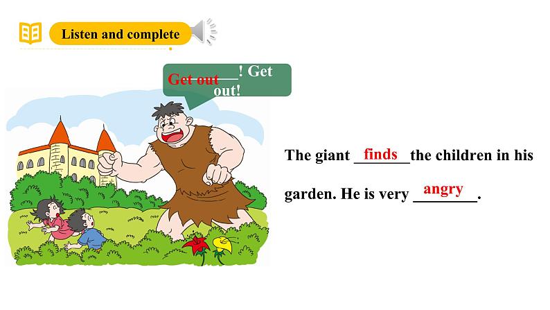沪教牛津版(六三制一起)五下 Module 4 Unit 12《The giant's garden》Period 1 课件+单元教案+素材07