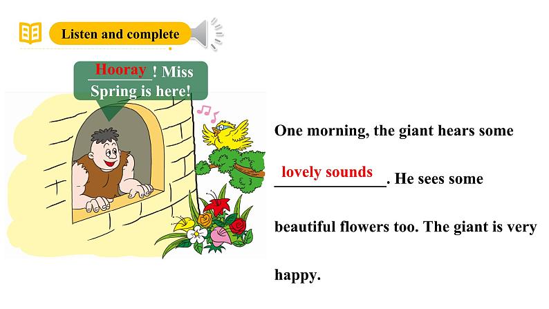 沪教牛津版(六三制一起)五下 Module 4 Unit 12《The giant's garden》Period 3 课件+单元教案+素材06