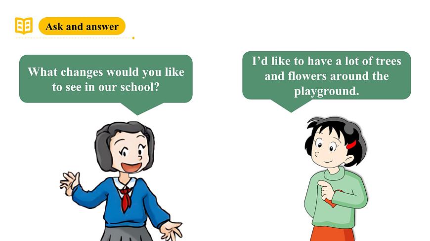 滬教牛津版(六三制一起)六下 Module 1 Unit 3《Our school in the future》Period 2 課件第8頁