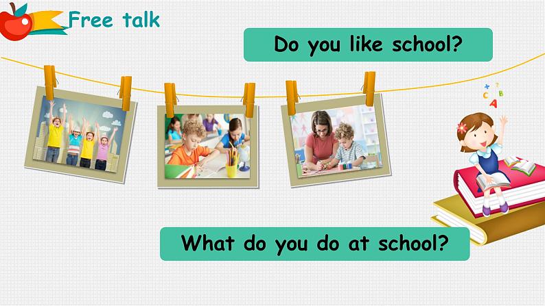 Module 6 Unit 2 What does Lingling have at school(课件)小学三年级英语下册同步精品(外研版三起)第3页