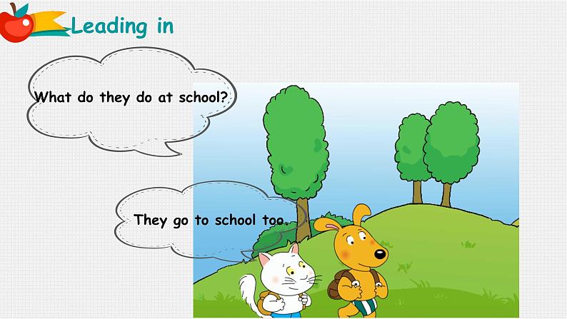 Module 6 Unit 2 What does Lingling have at school(课件)小学三年级英语下册同步精品(外研版三起)第4页