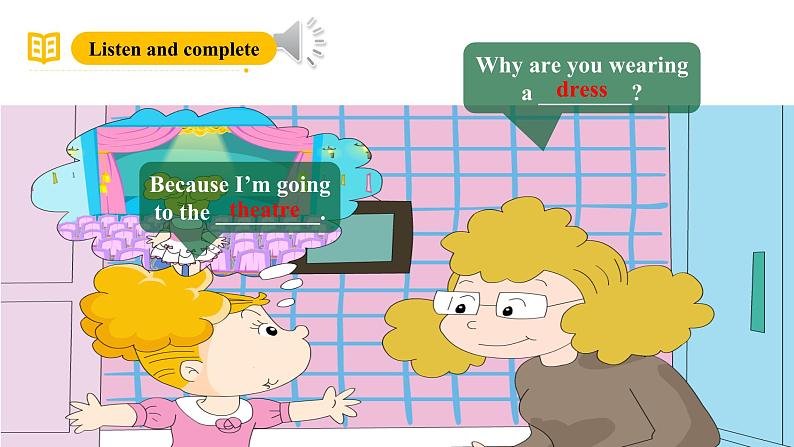 外研版(三起)英语六下 Module 8 Unit 2《Why are you wearing a hat?》课件第7页