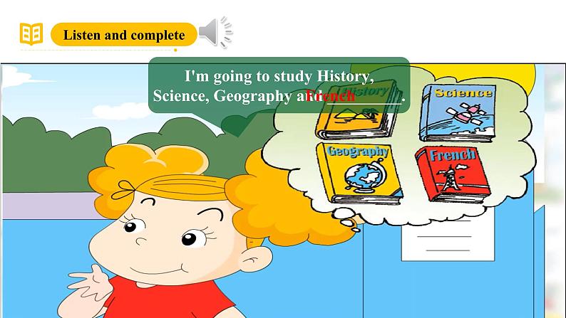 外研版(三起)英语六下 Module 10 Unit 2《What are you going to study?》课件第8页