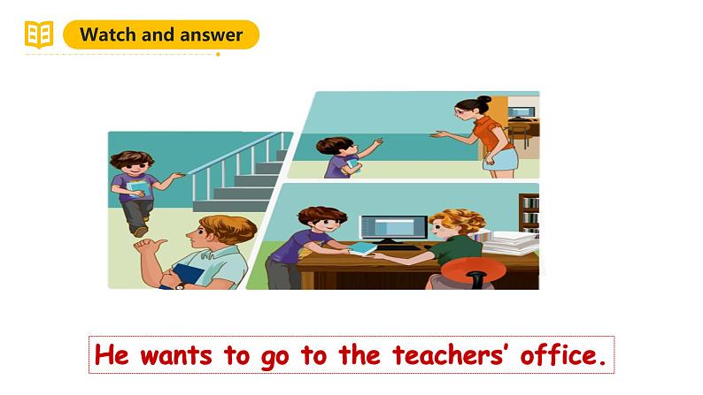 人教PEP英语四下 Unit1 My school A let's talk 课件第7页