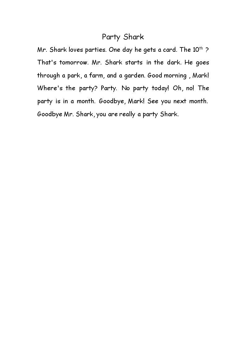 Party Shark第1页