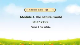 牛津深圳版 五上 Unit 12 Fire Period 2 课件+教学设计