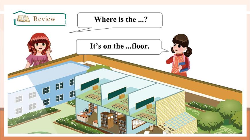 【精優(yōu)公開課】Unit 1 My school PB Let's learn 課件第4頁