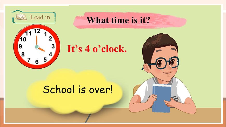 【精優(yōu)公開課】Unit 2 What time is it PA Let's talk 課件第6頁