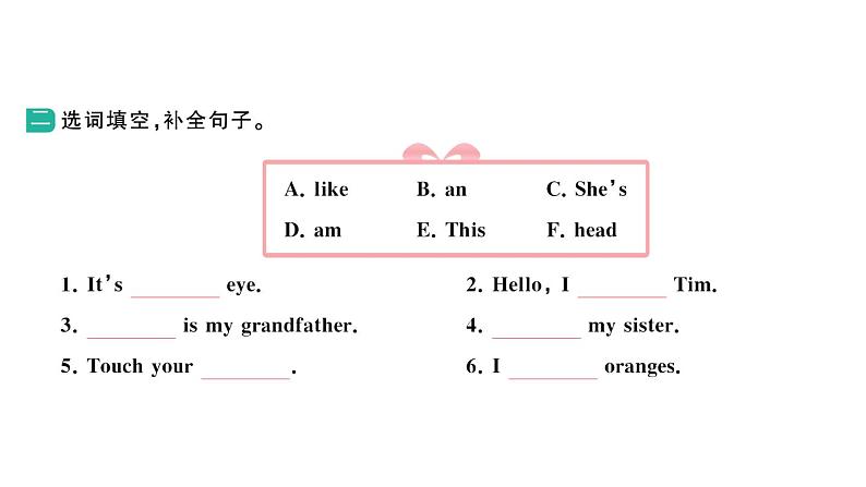 小学英语新湘少版三年级上册期末复习(二)句子与对话作业课件2024秋第4页