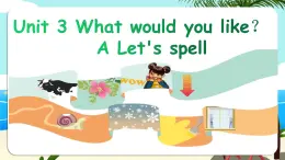 Unit 3 What would you like P3 A Let's spell 2024-2025学年第一学期PEP小学英语五年级上册课件