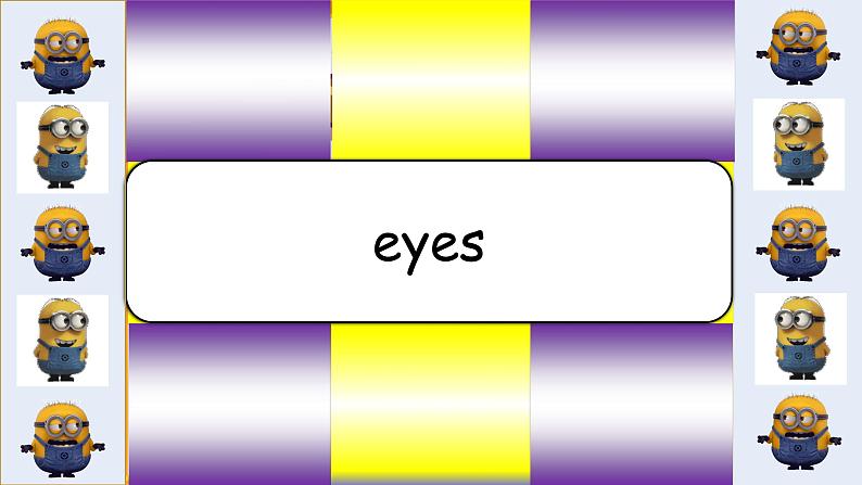 Unit 6 My face lesson2(课件)剑桥国际少儿英语 Kid's box 第一册第3页