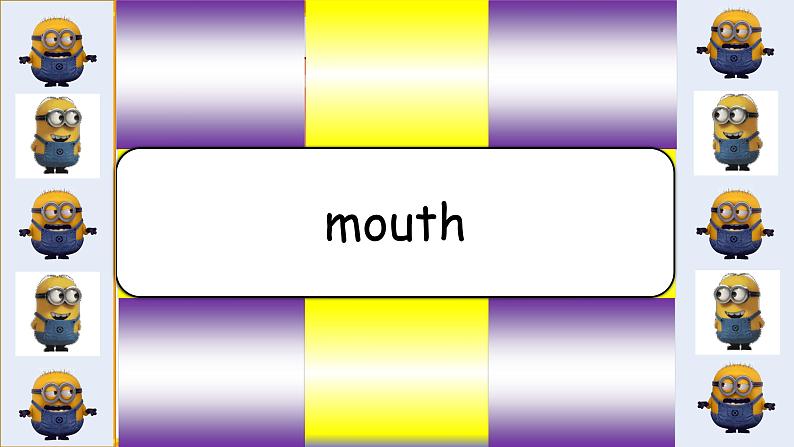 Unit 6 My face lesson2(课件)剑桥国际少儿英语 Kid's box 第一册第8页