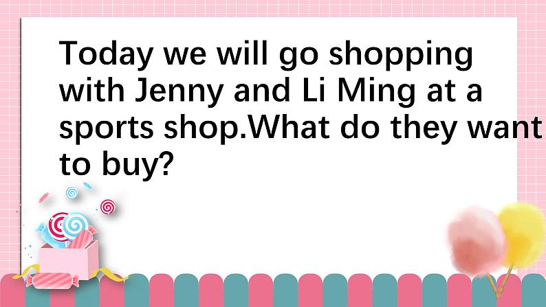 冀教版小学英语六年级下册Lesson 2 At the Sports Shop 课件第8页